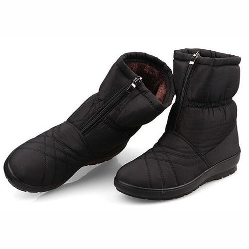 Cube Woman Boots High Quality Cozy Warm