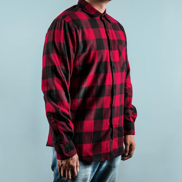 Chequered Red Shirt